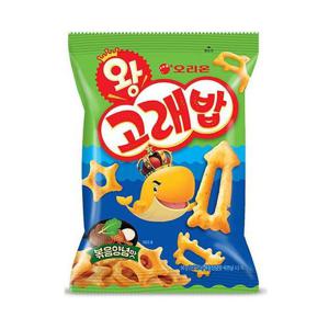 스낵 오리온 왕고래밥 볶음양념맛 56g 24개