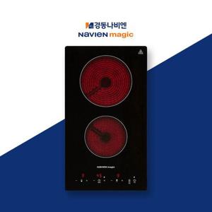 경동나비엔 CER150-02B2N 하이라이트 빌트인 매립형 2구 전기레인지 쿡탑