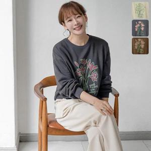 브엘라 프린팅 맨투맨