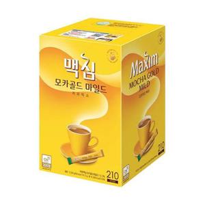 [동서식품] [무료배송]맥심 모카골드 마일드 커피믹스 210개입 x 1개