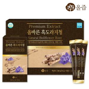 [올즙] 올바른 흑도라지청 30포 x 1박스
