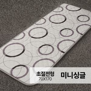 일월 초절전형 온열매트 70W 미니 싱글 일월매트
