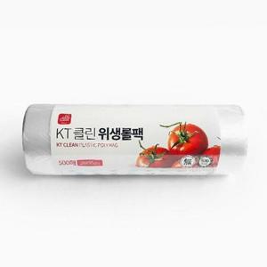 [XBJI71O2_48]위생 롤팩 KT클린 위생롤팩 500매 250X350mm 소