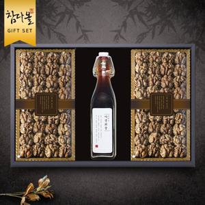 名節선물-프리미엄 지리산 청정 꿀 & 호두 3종 세트
