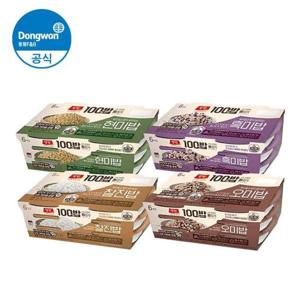 [동원]양반 100밥 130g 24입(찰진밥6+현미밥6+오미밥6+흑미밥6)