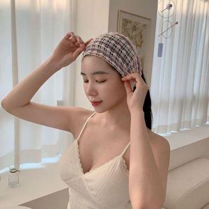 [에이치플러스몰]세안 밴드 샤워 헤어 터번 헤어캡