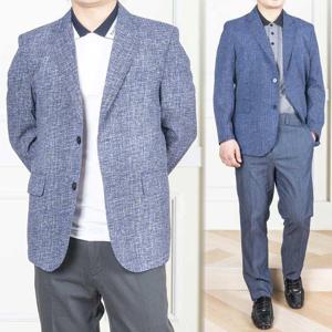 [중년의 품격]간절기 봄 가을 중년 남성 양트임 고급 정장 자켓