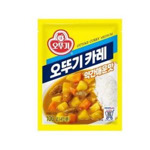 [베스트쇼핑]오뚜기 카레약간매운맛 1Kg x2개
