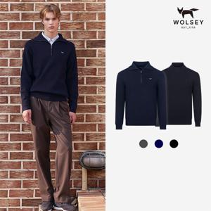 [WOLSEY] 26FW 울시 남성 풀오버+하프넥 니트 2종