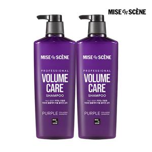 미쟝센 볼륨케어 퍼플 콜라겐 샴푸 680ML 2EA