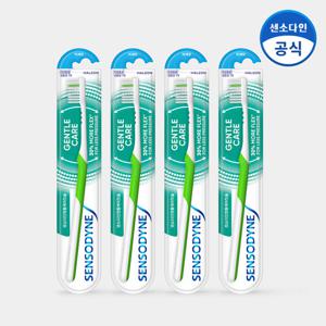 센소다인 부드러운 미세모 젠틀 칫솔 1입 x4개