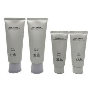 [셀러허브_뷰티]한율 흰감국 광채 선크림 듀오 기획세트 70ml 2개 + 35ml 2개