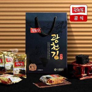 [광천김]3대째 달인 재래 도시락김 27봉 선물세트