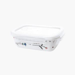 메도우플라워 직사각(대) 밀폐용기 920ml