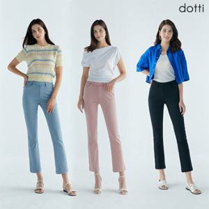 [1+1+1] 여성 미니플레어 워싱 9부 팬츠 3종세트(RW9W)