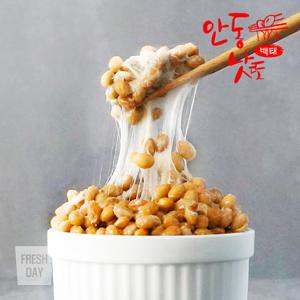 우리콩 안동낫또 생청국장 백태 36개 (49.5g/개) 낫토/나또