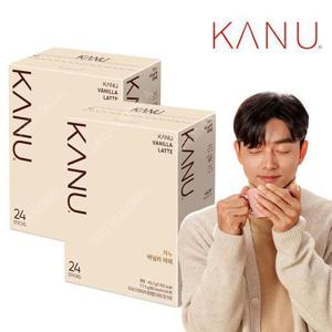 [카누]동서 맥심 카누 바닐라 라떼 24T X 2개 원두 커피 일회용 (14386091)