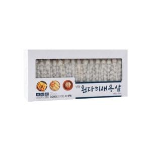 코스트코 냉동 흰다리새우살 600g_ 300gx2 _전감용 _ 냉동
