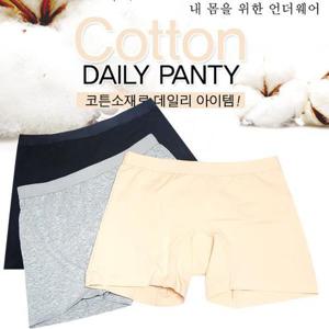 [마이핏]여성 드로즈 면 네모팬티 여자 사각 팬티