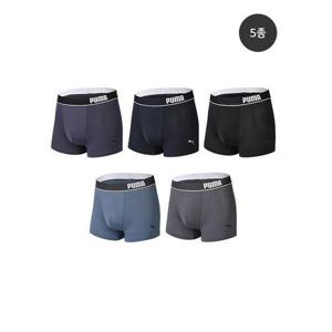 [푸마 언더웨어]남성 데일리 모션 3D 드로즈 5종세트