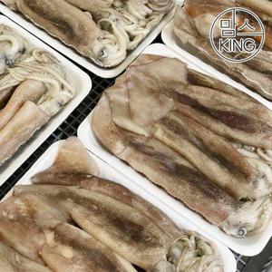갤러리아_[맘스킹]구룡포 강영수산 원양산 통찜용 오징어 600g 5-7미