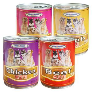 헬로도기 캔 간식 400g X5개 전견용 강아지 통조림
