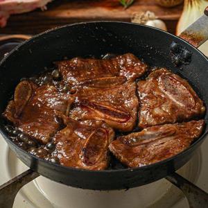 두툼한 미국산 양념 LA 갈비 1kg LA 양념갈비 라갈비 에레이갈비 양념소갈