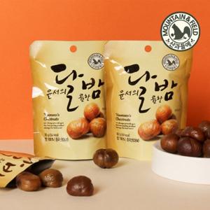 [산과들에] 윤서의 달밤30g x 20봉+1봉더 (총 21봉) 밤100% 맛밤, 깐밤 대용량 간식