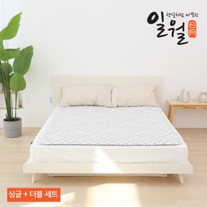 [일월] 블로썸 워셔블 카본 탄소 전기매트 / 카본매트 싱글 + 더블