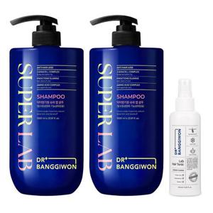 닥터방기원 슈퍼랩 탈모샴푸 1L 2개 + 랩 헤어토닉 150ml 1개