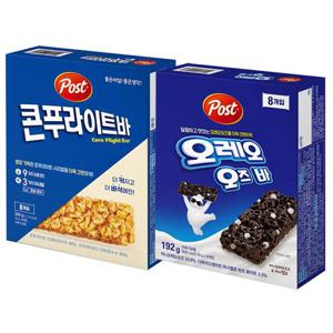 포스트 콘푸라이트바 280g+오레오오즈바 192g
