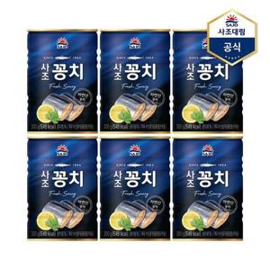 [사조 대림]꽁치 300g X 6캔