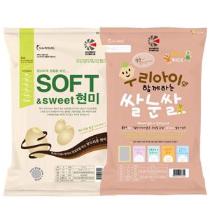 [나노미] 26년 햅쌀 당일도정 맛있는 쌀 우리아이 쌀눈쌀 4kg + 소프트현미 3kg