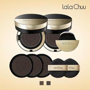 [라라츄]lala Chuu 헤어 커버쿠션 5개 용량 + 추가 쿠션퍼프 2개