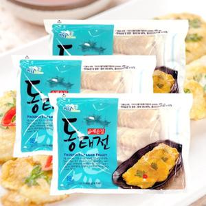 [동방유통] 수제손질 동태포 슬라이스 400gx3팩