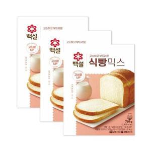 갤러리아_[CJ] 백설 식빵믹스 760g x3개