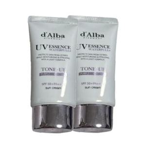 달바 UV에센스 워터풀 톤업 퍼플 선크림 50ml x 2개
