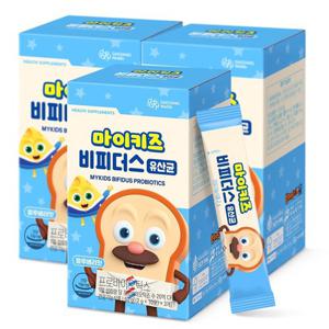 [대상웰라이프] 마이키즈 비피더스 유산균 60 g (2g×10포×3개), 1박스