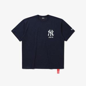 갤러리아_뉴에라 MLB 뉴욕 양키스 플레이어 시그니처 티셔츠 팀 네이비(1