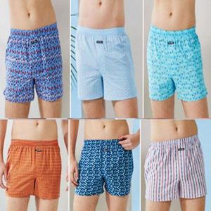 [에이치플러스몰]10종 세트 남자 트렁크 코튼 사각 팬티 120