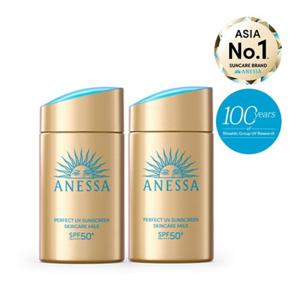 [공식] 퍼펙트 UV 선스크린 스킨케어 밀크NA 60ml 2개