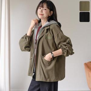 [키첼] 코벤드 후드 야상 점퍼