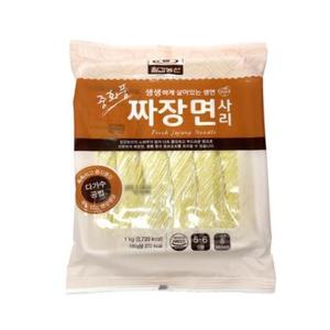 칠갑농산 짜장면사리(중화풍) 1kg 냉장보관 중화면