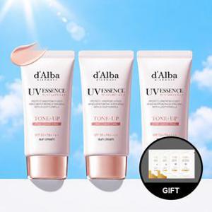 [대용량세트/3개] 핑크 톤업 50ml(3개)+스칼프 샴푸 9ml 2매+오일 세럼 바디클렌저 7ml 2매 증정
