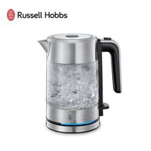 [러셀홉스(가전)] 컴팩트 글라스 전기포트 커피포트 RH-24191-70KR