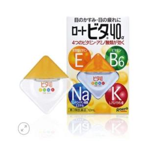 로토비타 40 알파 일본안약12ml 눈에 필요한 영양소보충 눈피로 충혈 눈병예방 눈 건조감 완화