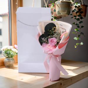핑크메모리로즈  시들지않는 꽃 프리저브드 감성 인테리어 꽃선물