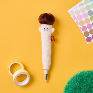 베지갱 머쉬룸 인형 볼펜