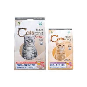 캐츠랑 고양이사료 데일리 밸런스 7kg 세트 (비타플러스 5kg+리브레 2kg)