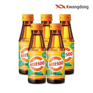 [본사직영] 비타500 fresh(프레시) 병 100ml*50입 비타민음료